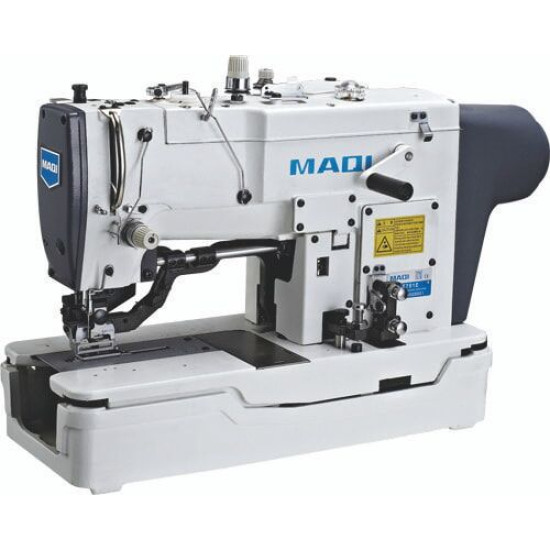 MAQI 783E-Z промышленная механическая петельная машина с встроенным сервомотором и автоматическим подъёмником лапки